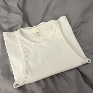 Tna rib racer tank top